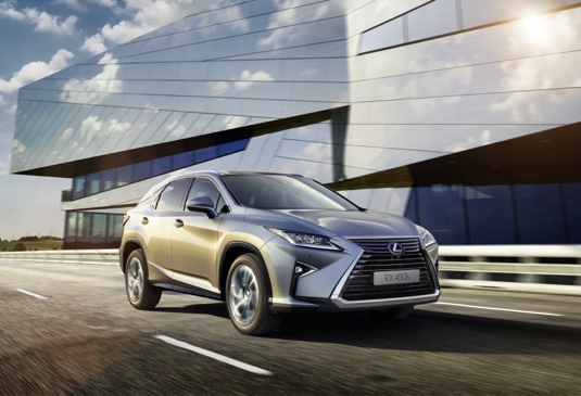auto autosalon Frankfurt 2015 nový Lexus RX