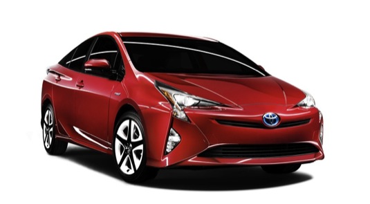 auto Toyota Prius nová 4. generace hybrid