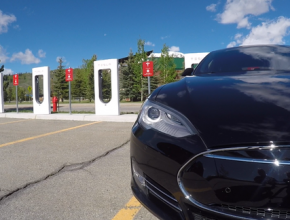Model S charging
