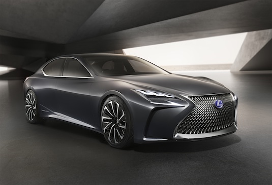 Lexus na autosalonu v Tokiu představil koncept luxusního vodíkového sedanu LF-FC