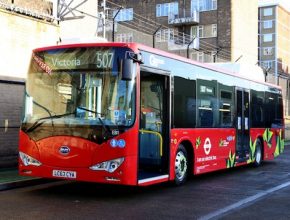 auto londýn autobusy na elektřinu elektrobusy