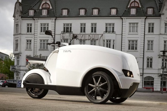 auto elektroskútr nákladní Tripl Govecs