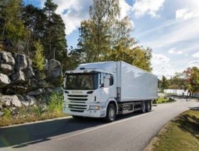 auto Scania Hybrid nákladní auto