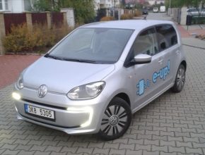 auto test elektromobilu Volkswagen e-Up!