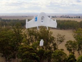 Google Project Wing létající doručovací dron