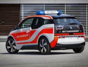 auto elektromobil BMW i3 záchranářské vozidlo