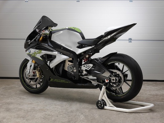 auto elektromotorka elektrická motorka koncept BMW eRR