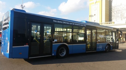 auto brno výstvaviště LNG autobus zkapalněný zemní plyn