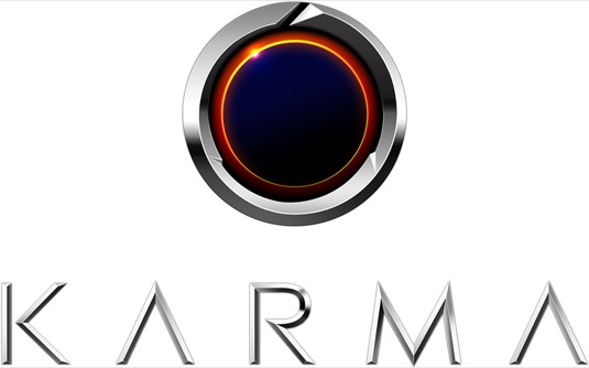 auto Karma Automotive logo detail