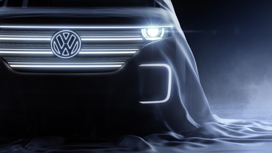 auto koncept elektromobilu Volkswagen
