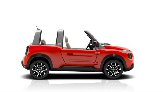 auto elektromobil Citroen e-Mehari