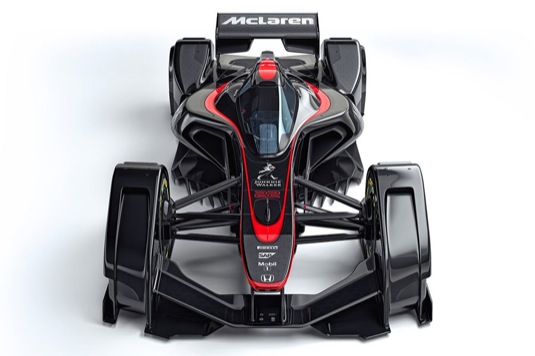 auto koncept formule 1 McLaren MP4-X