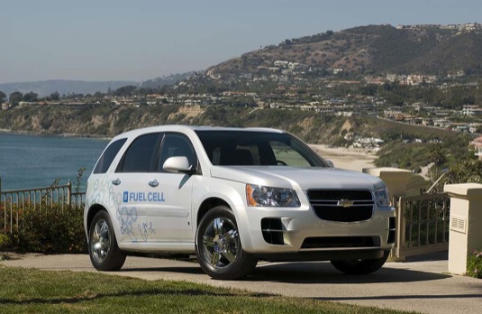 auto na vodík Chevrolet Equinox Fuel Cell