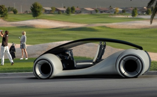 auto Apple robotický elektromobil