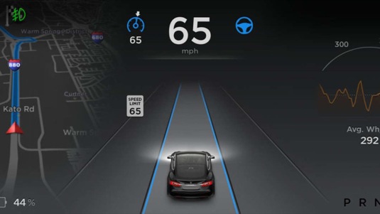 auto elektromobily Tesla Model S Autopilot