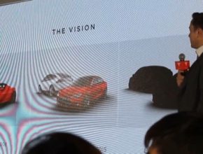 auto Elon Musk šéf Tesla Motors prezentace Hong Kong The Vision elektromobily Tesla Roadster Model S X Model 3