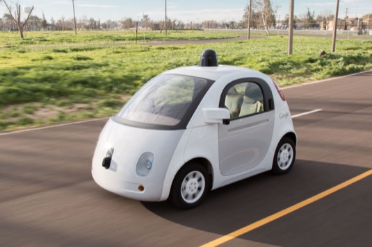 auto robotické vozy Google