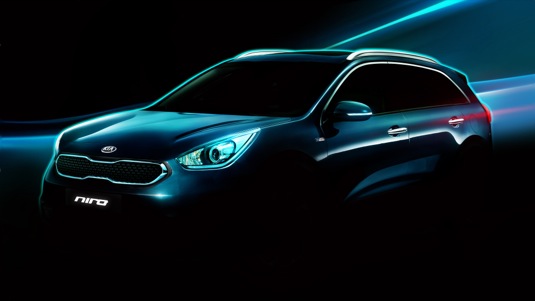 auto Kia Niro koncept hybridní SUV