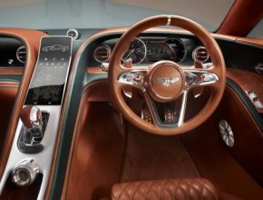 auto interiér Bentley plug-in hybrid EXP Speed 6