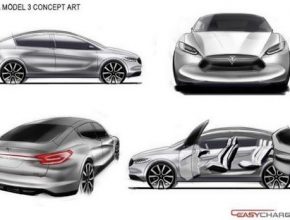 auto elektromobily Tesla Model 3 možná podoba levného elektromobilu