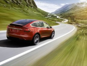 auto elektromobil Tesla Model X elektrické SUV