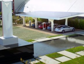 tesla motors nabíjecí stanice pro elektromobily tesla model s