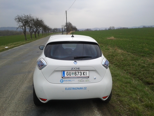 auto elektromobil test Renault Zoe elektroauto