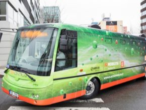 auto elektrobus Praha ČEZ