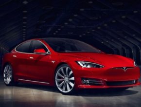 auto elektromobil Tesla Model S facelift 2016