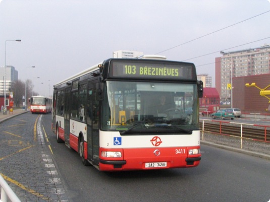 auto autobus Praha pražský dopravní podnik