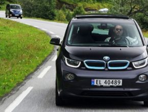 auto elektromobil BMW i3 v Norsku