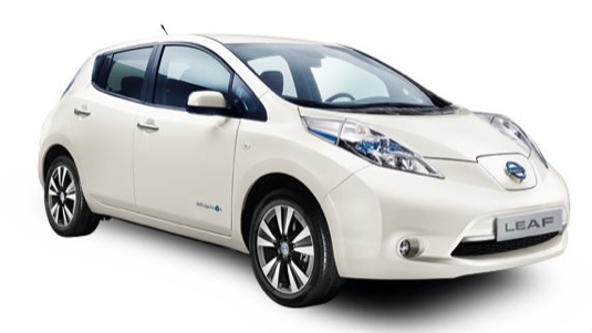 auto elektromobil Nissan Leaf TrendPark New Energies Rallye