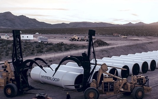 auto Hyperloop One nevada las vegas test