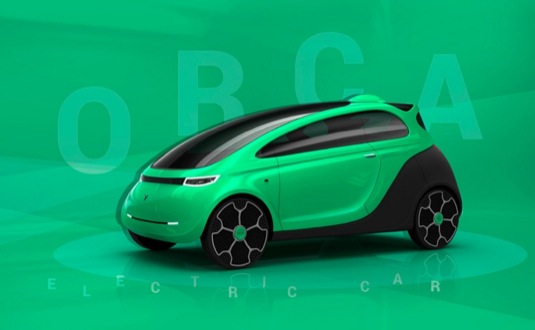 auto elektromobil Orca Jan Vítek design průmyslový