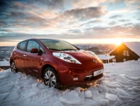 auto elektromobil Nissan Leaf Norsko prodej