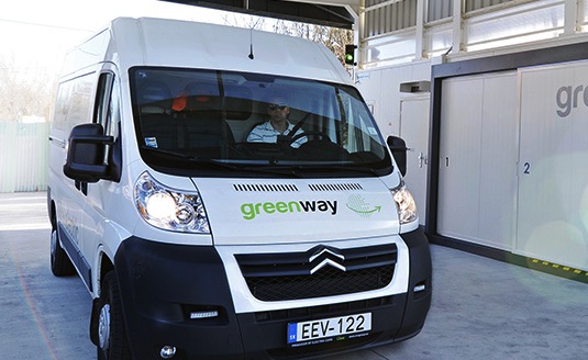 auto GreenWay elektrická dodávka