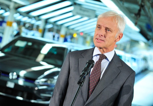 auto Matthis Mueller nový šéf koncernu Volkswagen