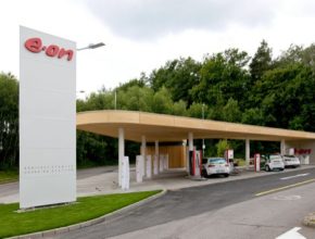 auto nabíjecí stanice pro pro elektromobily Humpolec-Vystrkov na 90. km dálnice D1