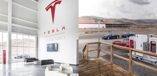 auto gigatovárna Tesla Motors Reno Nevada