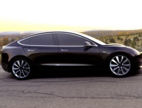 auto tesla model 3 elektromobil 2016