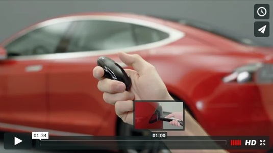 auto elektromobily Tesla Model S a Tesla Model X instruktážní video