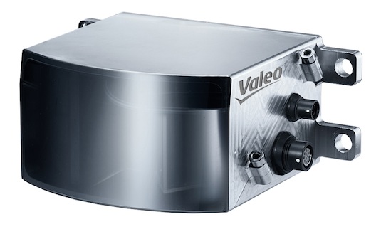 Senzor LiDAR (Light Detection And Ranging) od společnosti Valeo patří mezi cenově nejdostupnější na trhu