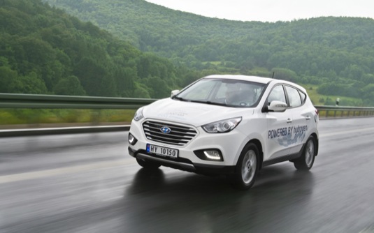 auto na vodík Hyundai ix35 Fuel Cell