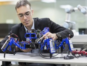 auto robotičtí pavouci Siemens Spiders SiSpis 3D tiskárny
