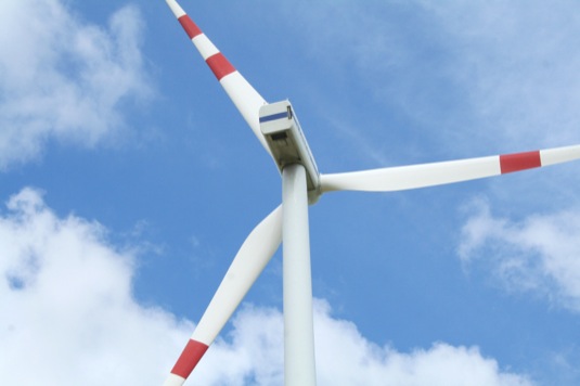 auto obnovitelné zdroje větrná elektrárna turbína vrtule