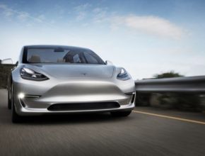 auto elektromobil Tesla Model 3 výroba Fremont