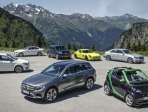 auto Daimler Mercedes-Benz elektromobily