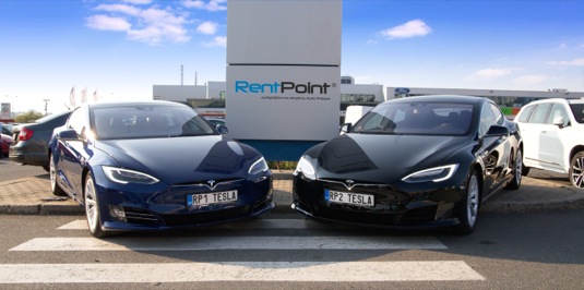 auto elektromobil Tesla Model S půjčovna RentPoint