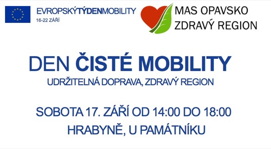auto Den čisté mobility Udržitelná doprava Hrabyně Opavsko