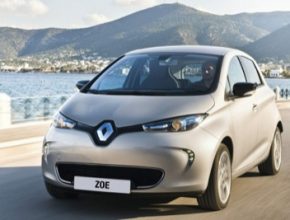 auto autosalon Paříž Renault Zoe